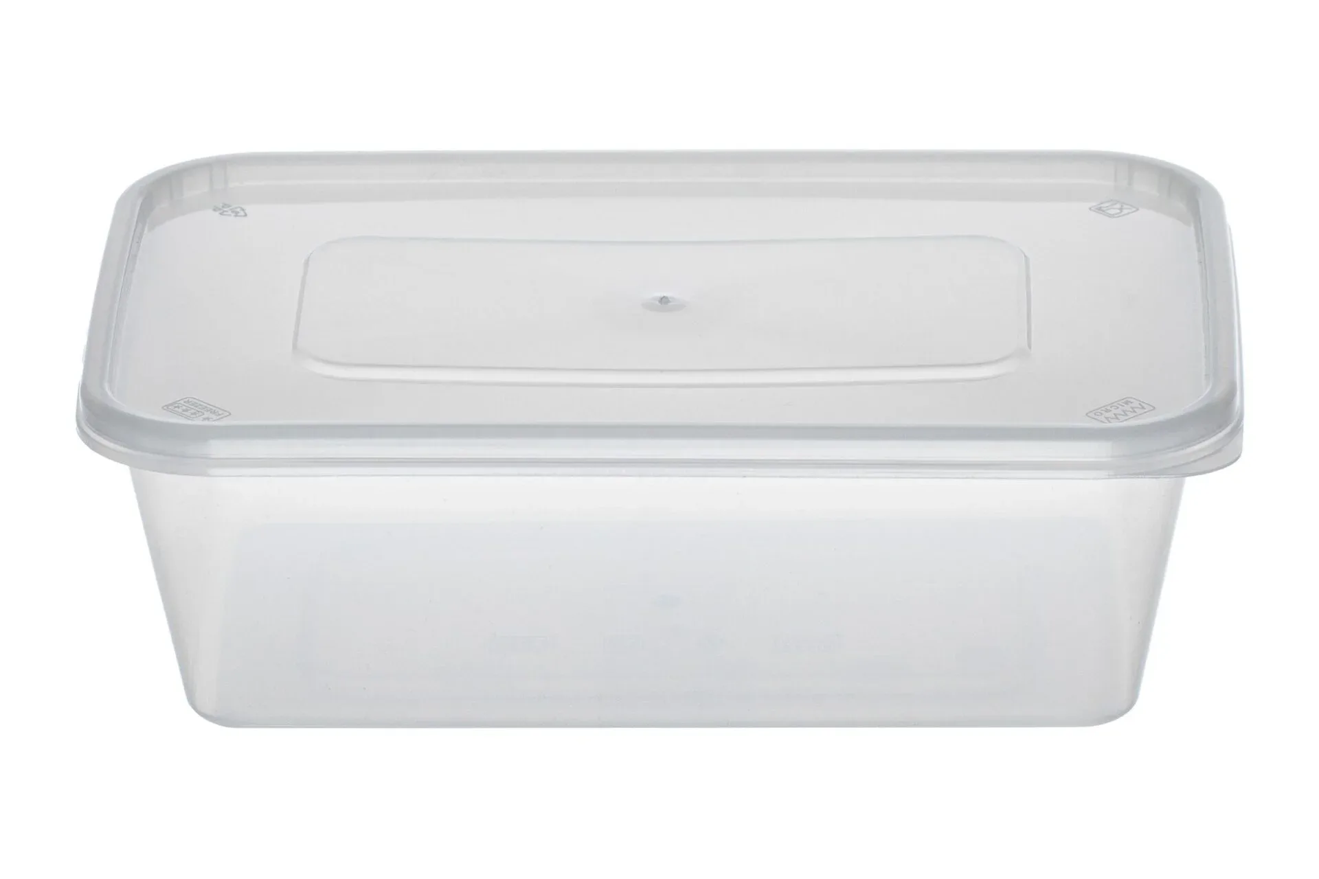 PREMIUM PP transparent microform inkl lock 650ml