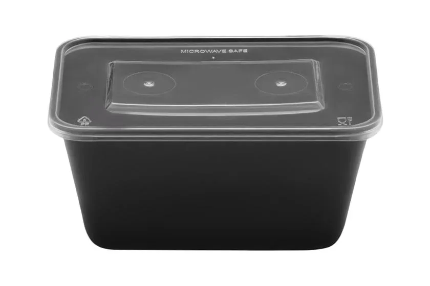 PREMIUM PP svart microform inkl lock 1000ml