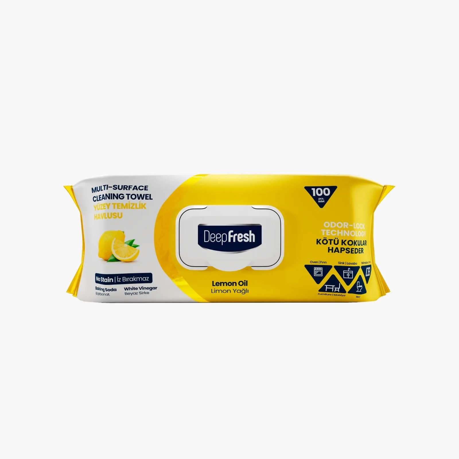 Rengöringsduk 100-p citron