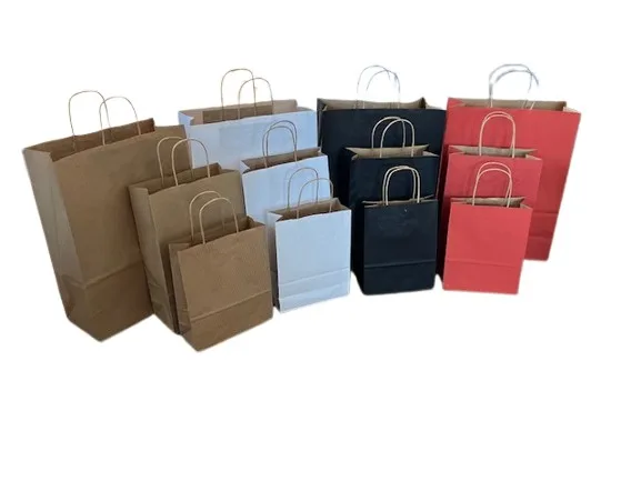 Pappersbarkasse H Green Tvinade Handtag