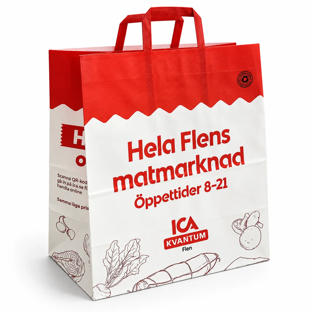 Pappersbärkasse egen design