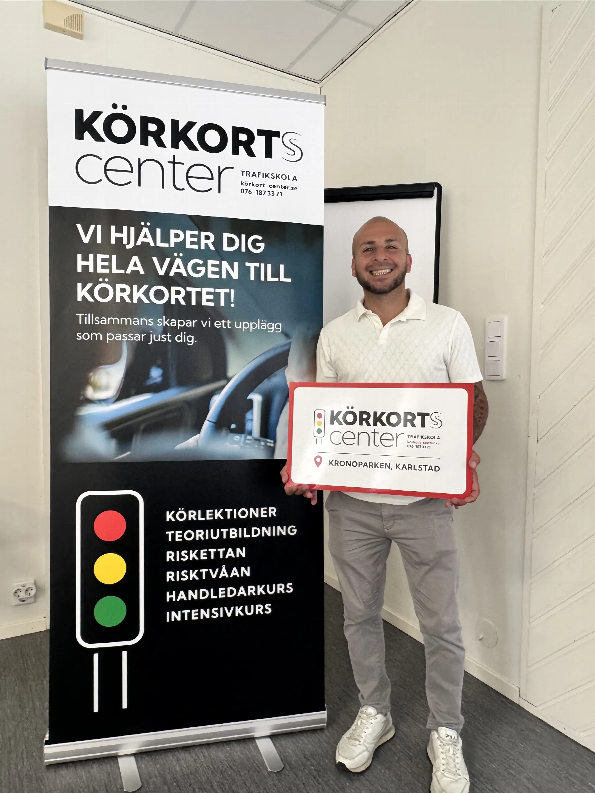Uppkörningen klar